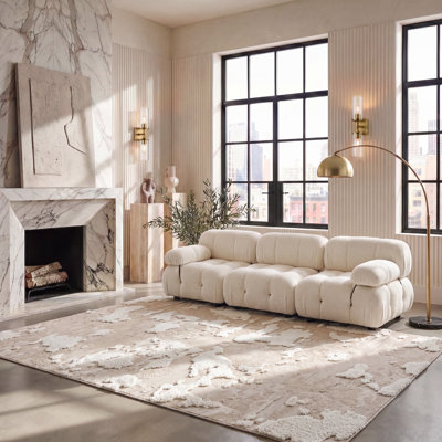 Tapis Amberle 100 beige / ivoire