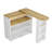 360° Rotating Bar Table With Glass Doors And Led-1035434523