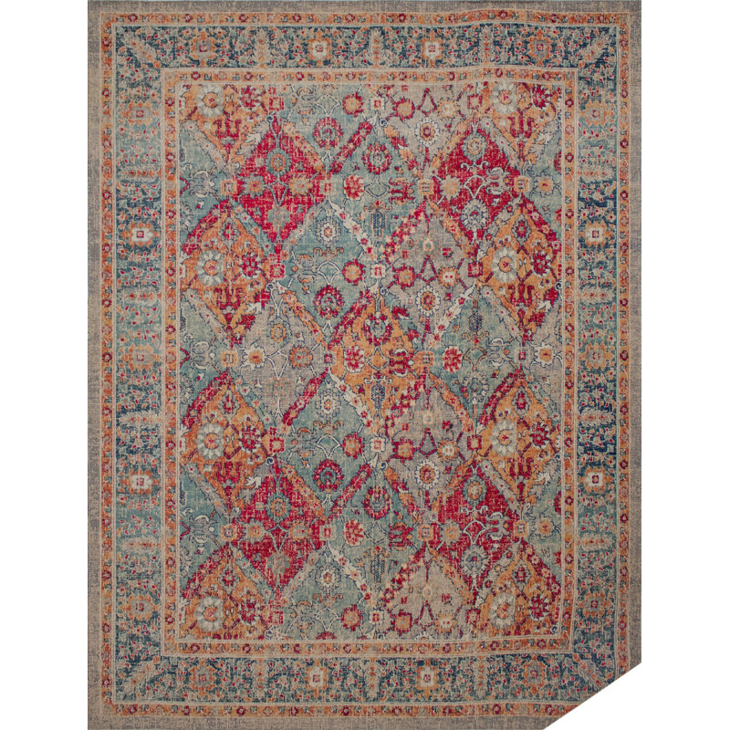 Shantae Oriental Indoor Rug, Rectangle 5'3" x 7'6"