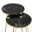 Ensemble de tables basses gigognes 2 pièces Marble-Look-2045744080