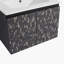 Meuble-lavabo mural 24 po avec lavabo en céramique et porte d'armoire à fermeture en douceur 24 po