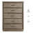 Anekey Sonoma 5-Drawer Chest