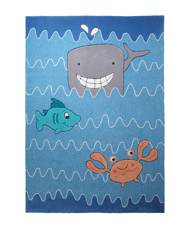 Sealife Hand Woven Area Rug, 70 x 140cm