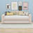 Full / Double Upholstered Daybed with Storage Armrests, Trundle and Latest Integrated Bluetooth Audio System-97712323
