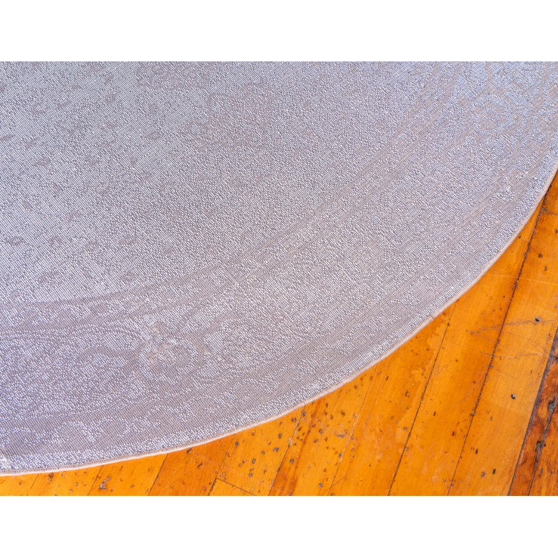 Oriental Indoor Rug, Round 3'