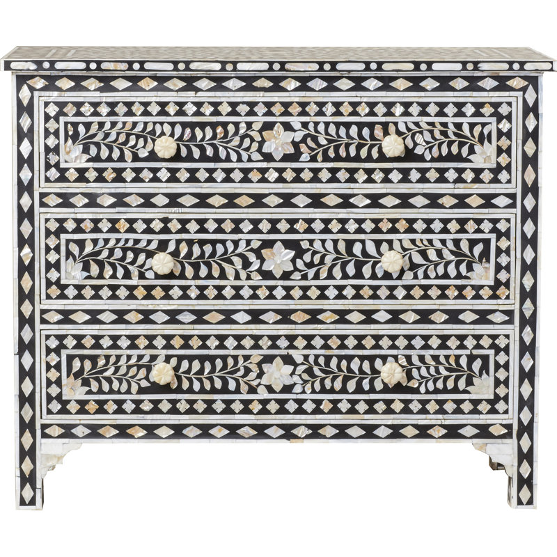 Vivienne Mother Of Pearl Drawer Chest