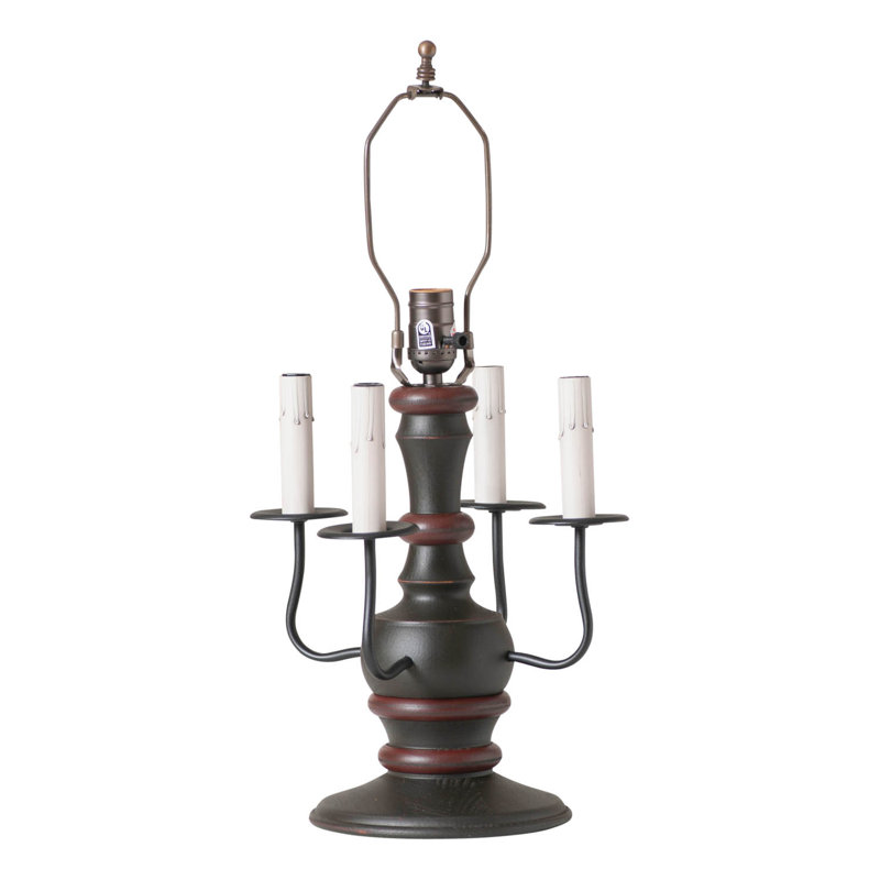 Lampe sur pied en céramique Arza, Noir