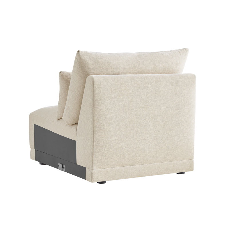 Armless Chair, Linen