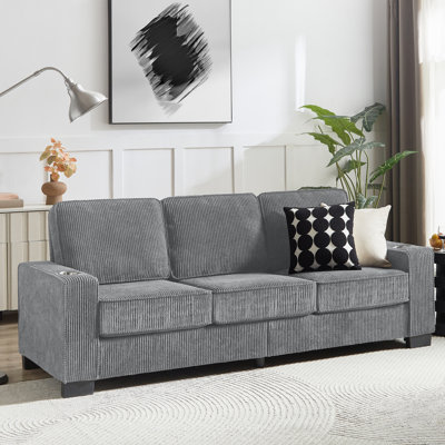 Comfortable Three-Seater Sofa For Various Rooms With Advanced Design