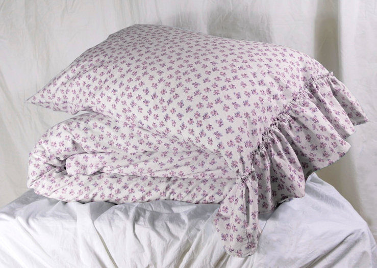 Pillow Case, King Pillowcase, Rose Floral