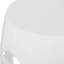 Grande table moderne en fer blanc - sans assemblage, attrait élégant chic, assemblage-601330573