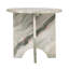 Table sculpturale en marbre avec base emboîtable-121780447