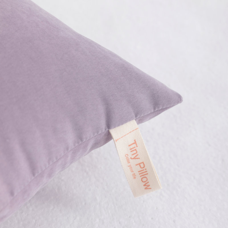 Microfiber Tiny Pillows, Machine Washable - NTBAY, Lavender, 11"x7"