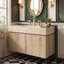 30'' Wall Mounted Single Sink Bathroom Vanity with Solid Surface Top-1434321544