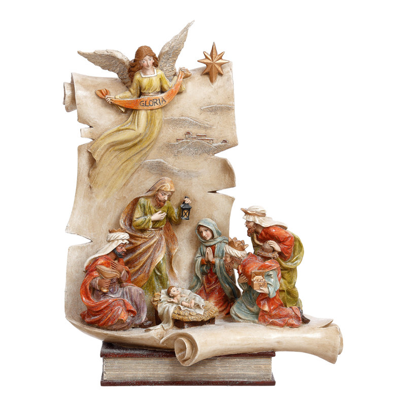 Nativity Scroll - 17.5 Inches
