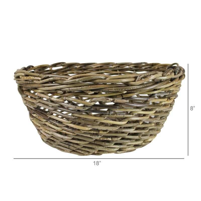 Panier en rotin