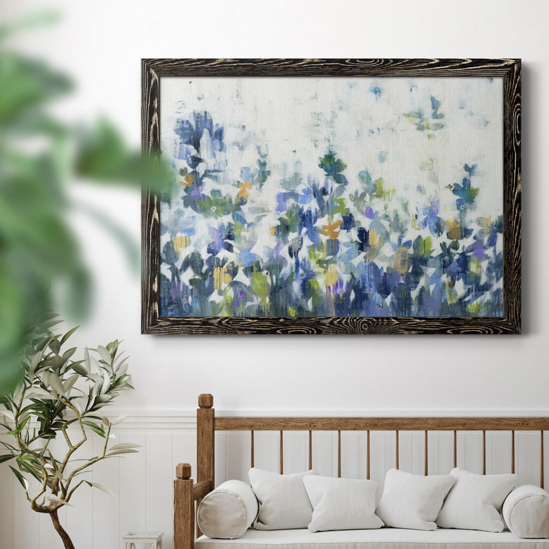 Pure Poetry - Reproduction d'art sur toile encadrée, H 31,5 po x l 23,5 po x P 1,5 po, Noir