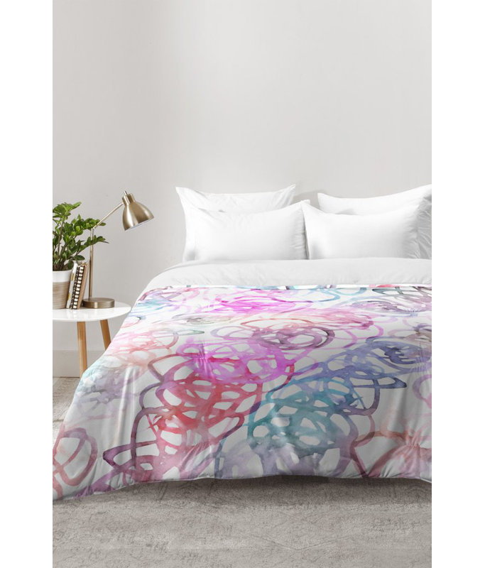 Stephanie Corfee Modern & Contemporary Polyester Abstract Comforter, Twin XL Comforter + 1 Standard Sham
