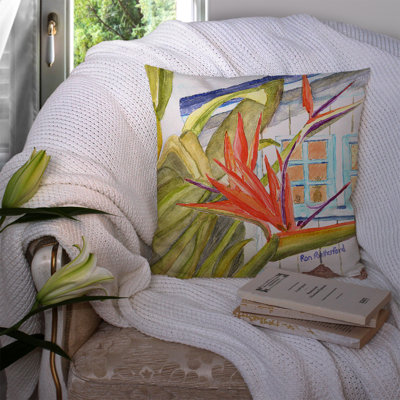 Coussin intérieur/extérieur Bird of Paradise