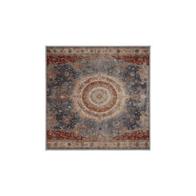 Machine Washable Gray Area Rug
