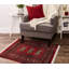 Tapis rouge rectangulaire unique de 2 pi 1 po x 3 pi Righley