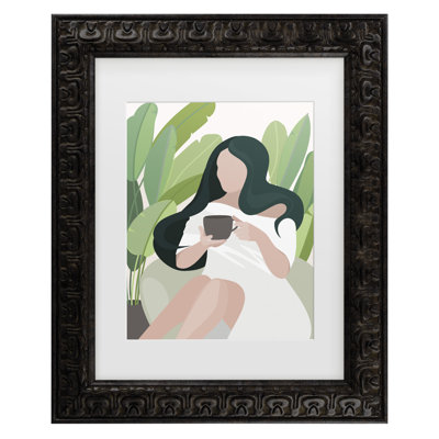 Bolog Rosana Laiz Blursbyai Relax Time Matted Framed Art