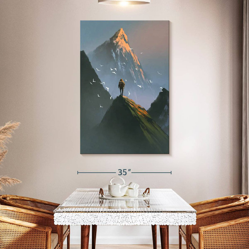 Sireci Man Climbing, 51" H x 34" W