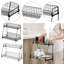 2 Tiers Spice Herb Jar Rack Holder Storage Organizer Counter Shelf