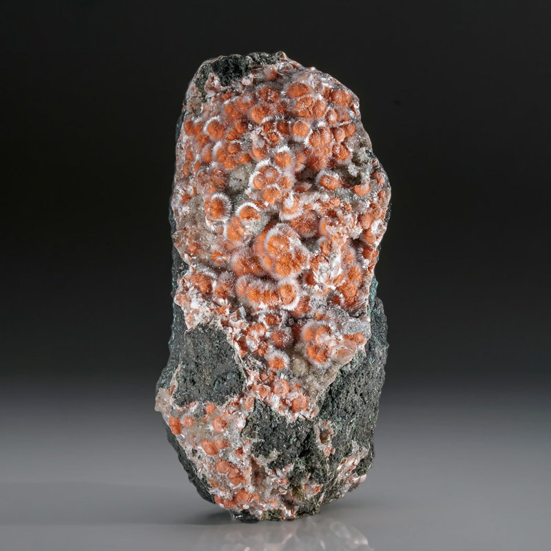 Thomsonite with Mesolite from Soygaon, Aurangabad District, Maharashtra, India
