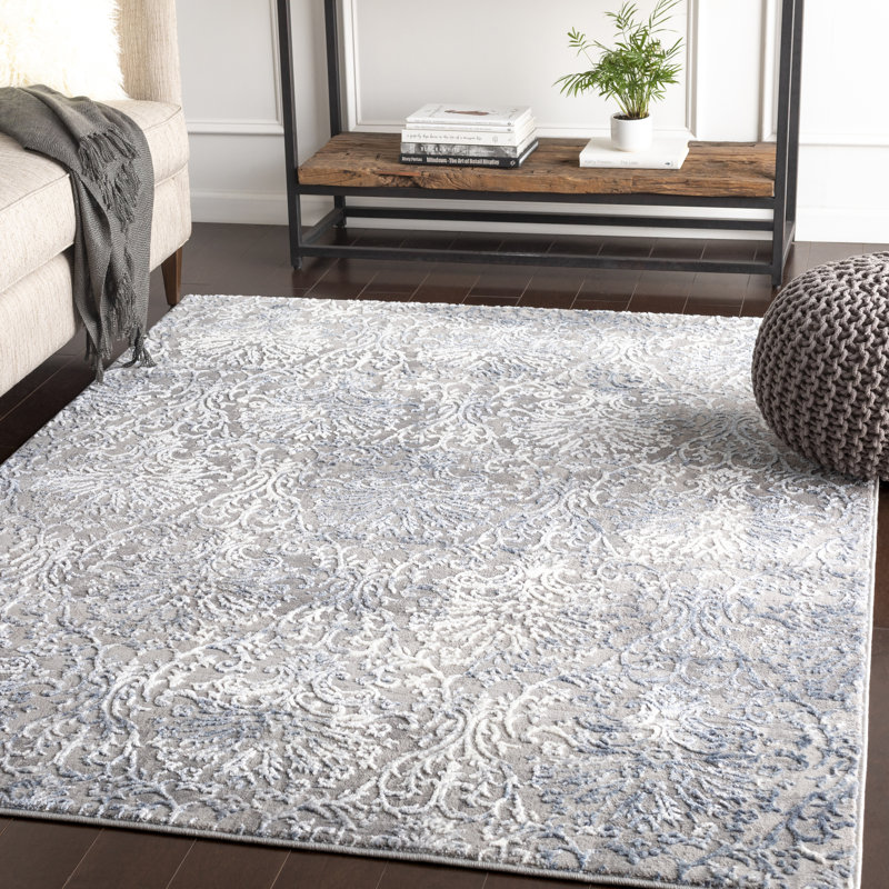Winchester Floral Indoor Rug, Rectangle 5'3" x 7'3"