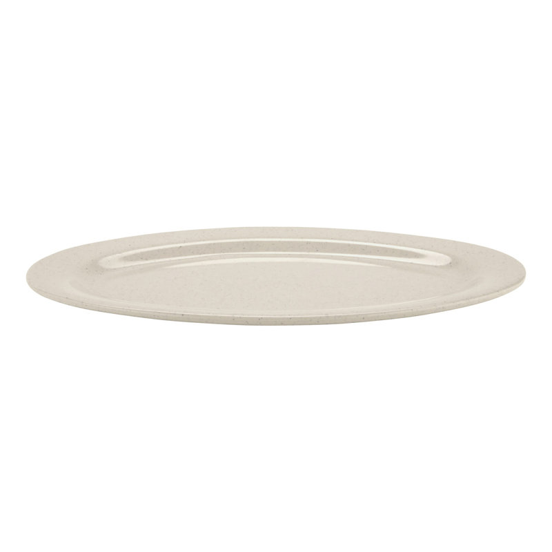 G.E.T. TraditionalPlattersOval Melamine Platter, Ivory
