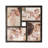 Collage Picture Frame 5X7 4-Opening Rustic Farmhouse Collage Photo Frames 4X6 With Mat Family Muti Frame For Wall Decor Hanging Or Tabletop Display Black