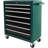 7-Drawer Rolling Tool Cart, Rolling Tool Box On Wheels, Lockable Home Repair Tool Storage Organizer, Tool Chest Cabinet For Mechanic, Garage-238417507