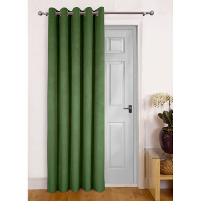 Kenry Room Darkening Door Curtain Single Panel