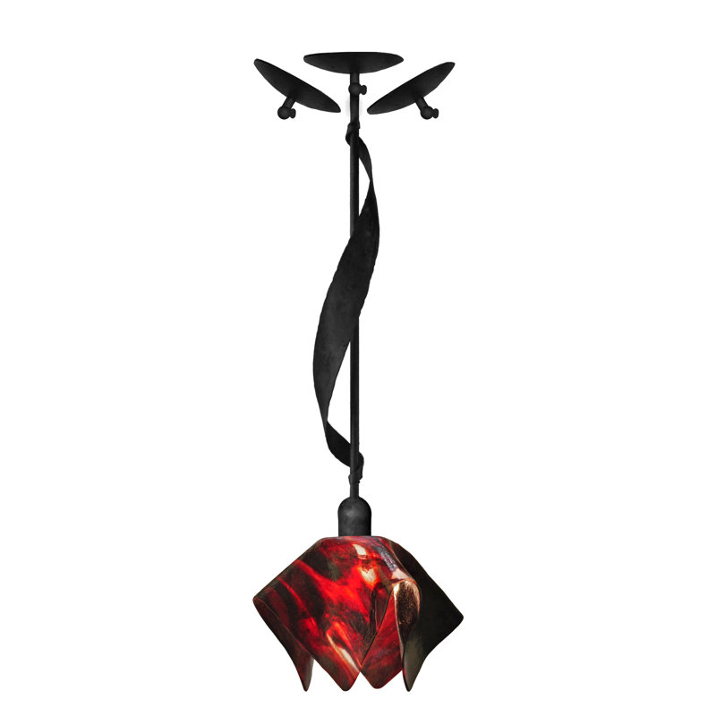 Luminaire suspendu Cowes, Zinnia, Noir