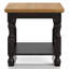 Table de bout avec rangement Obermeyer-101510176