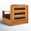Krista Teak Armchair-1885300267