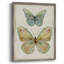 «Botanical Butterfly II», reproduction encadrée - bois massif-72253115