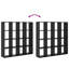 Book Cabinet Engineered Wood Bookshelf Freestanding Storage Organizer-1761350900