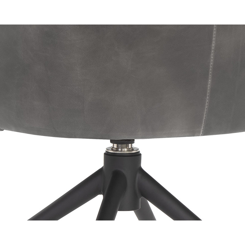 Bretta Upholstered Dining Chair, Overcast Gray