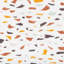 Terrazzo Muslin Mini Fitted Sheet