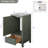 18" Single Bathroom Vanity with Ceramic Top-120143464