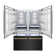 ZLINE Autograph Edition 60 in. 32.2 cu. ft. French Door Built-In Bottom Freezer Refrigerator with Water Dispensers and Ice Makers in Satin Stainless Steel