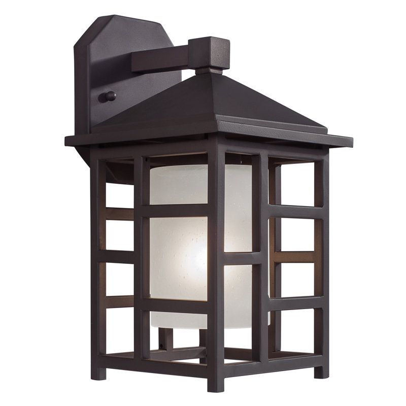 Rowen Steel Wall Light, 12.5" H x 6.8" W x 7.7" D