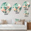 Horloge murale boho-93380831
