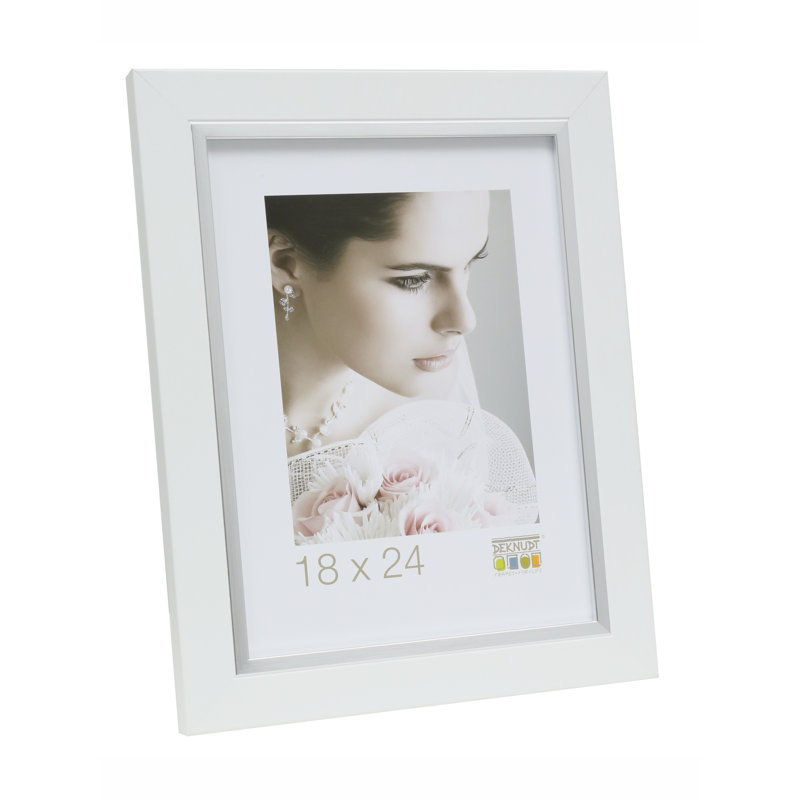 Hallwood Bevelled Picture Frame, Brown, 25cm H x 20cm W x 1.60cm D