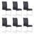 Aurelia Modern 63" Tempered Glass Dining Set - PU Leather Chairs with Chrome Cantilever Base-1126402848