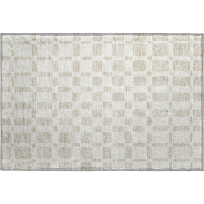 Premium Machine Washable Prisco Ivory Rug