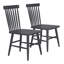 Zeilen Dining Chair (Set Of 2) Black-194397374