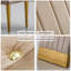 Chaise d'appoint rembourrée en velours beige / crème Berlioz